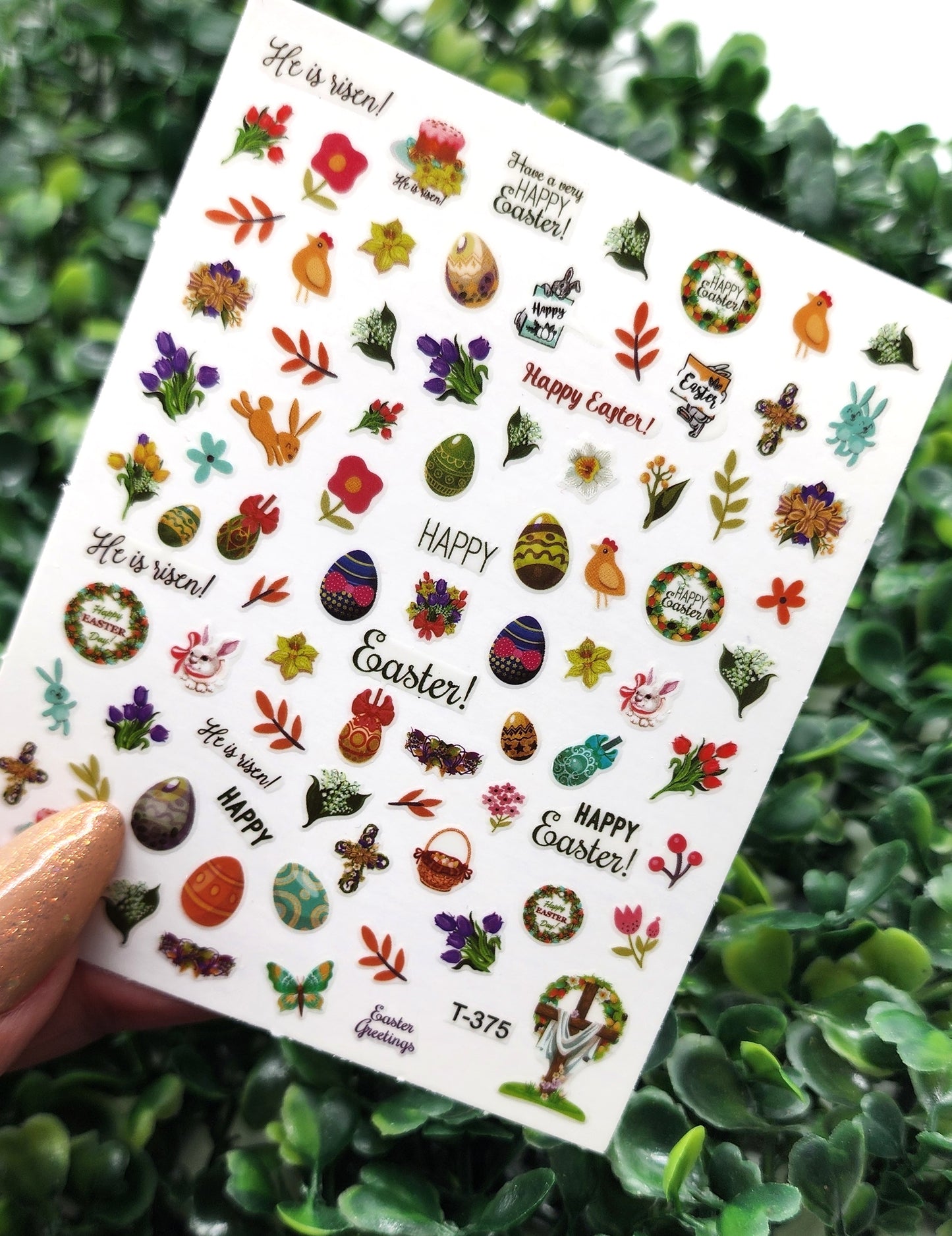 060-Sticker Decals - Happy Easter