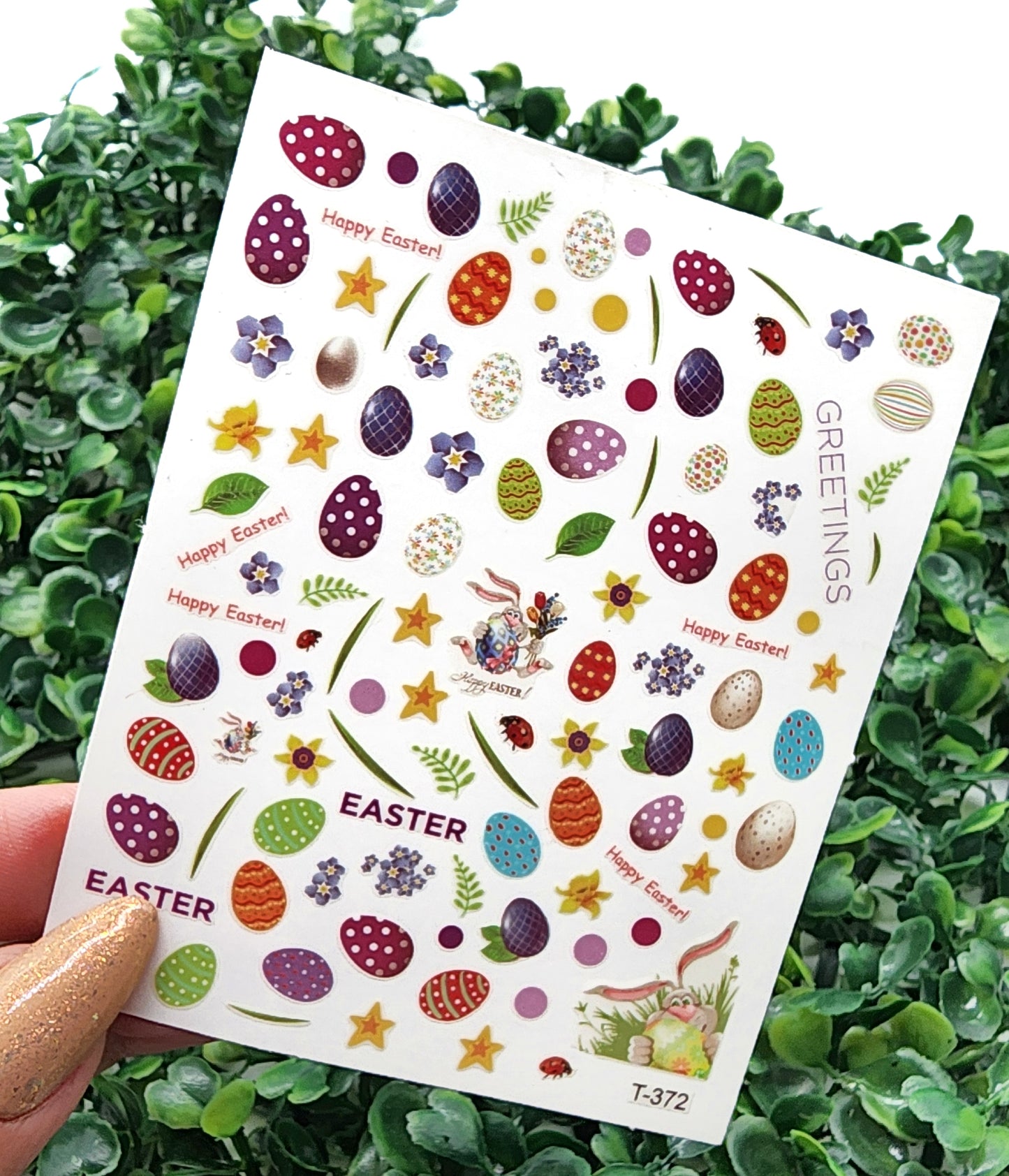 058-Sticker Decals -Easter Eggs