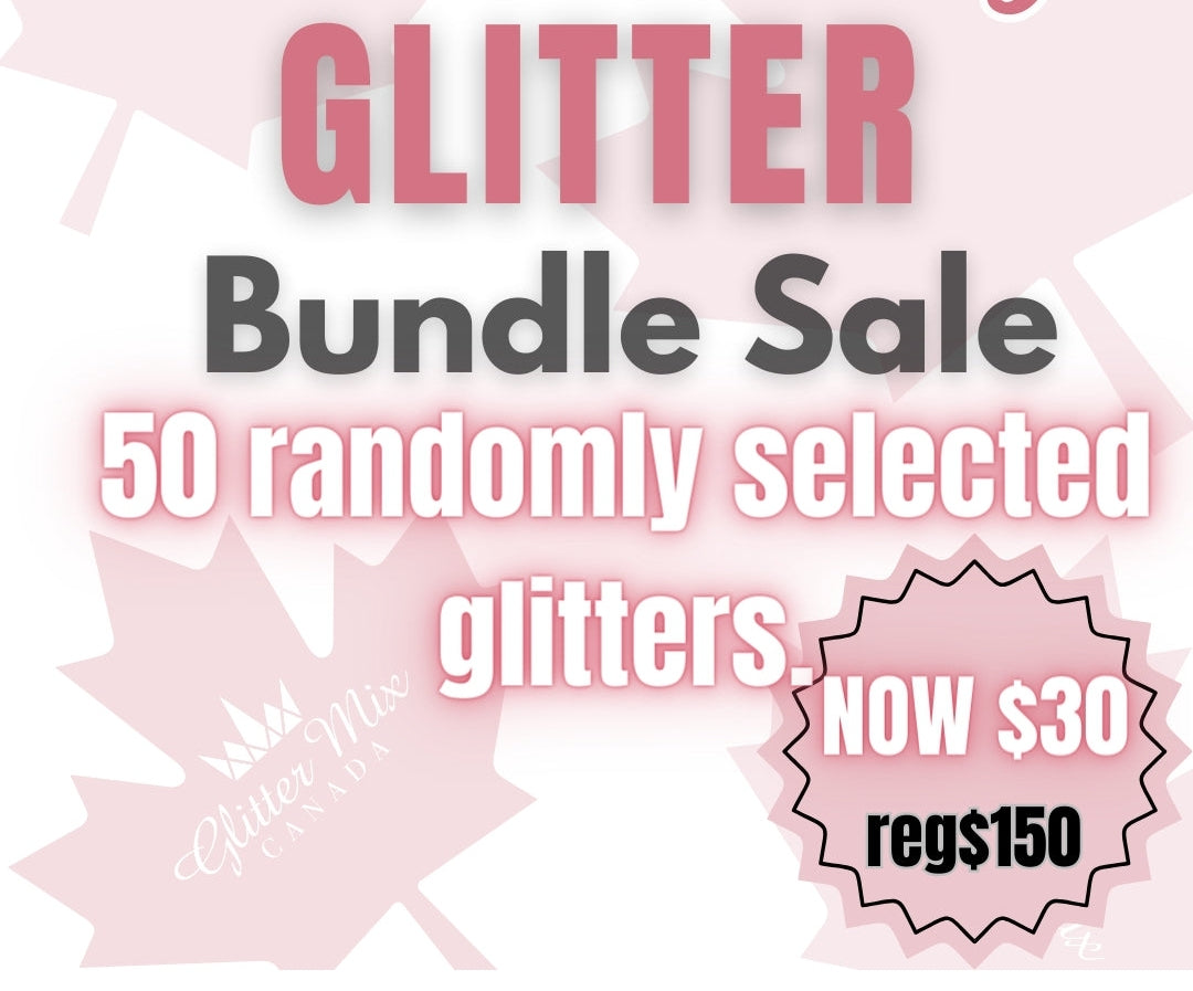 50 Glitter bundle