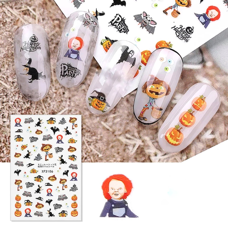 033-Sticker Decals - Halloween