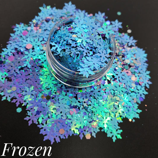 150 Frozen Snow Flakes