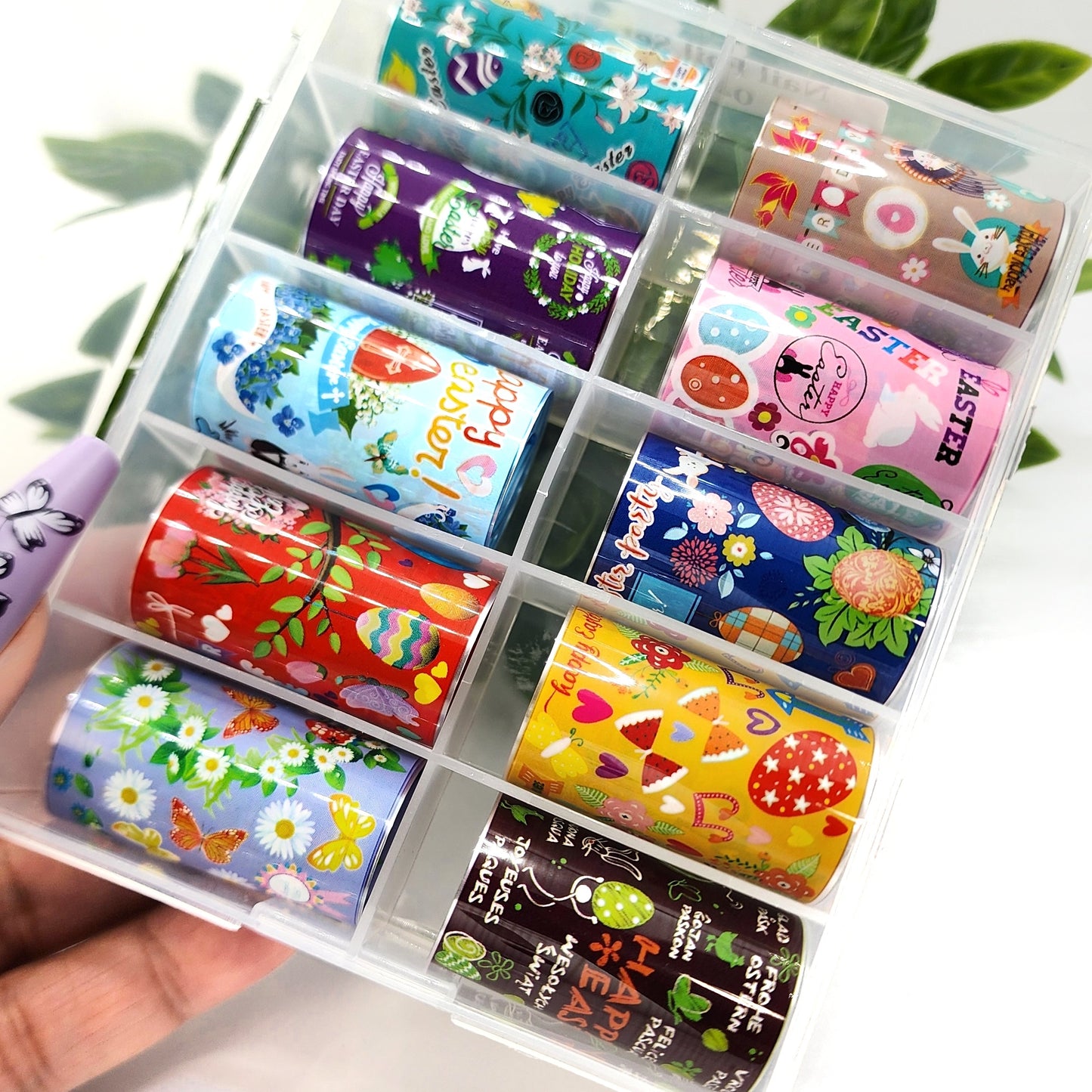 48-Happy Easter Foils