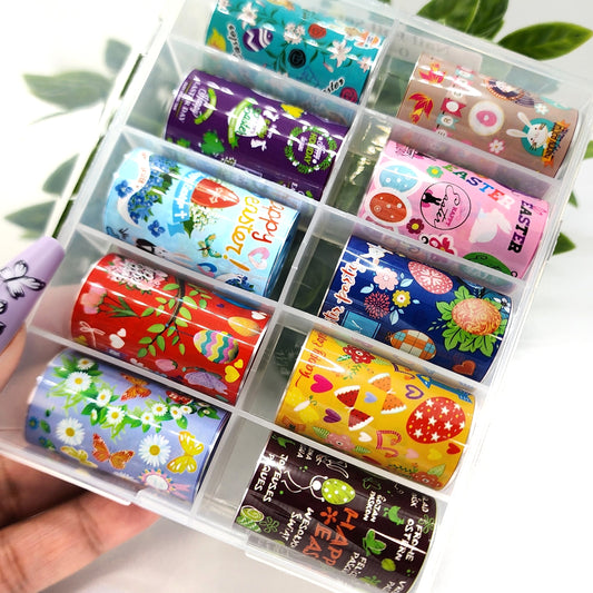 48-Happy Easter Foils