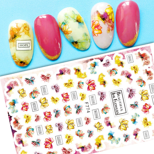 134-Sticker Decals -Fall