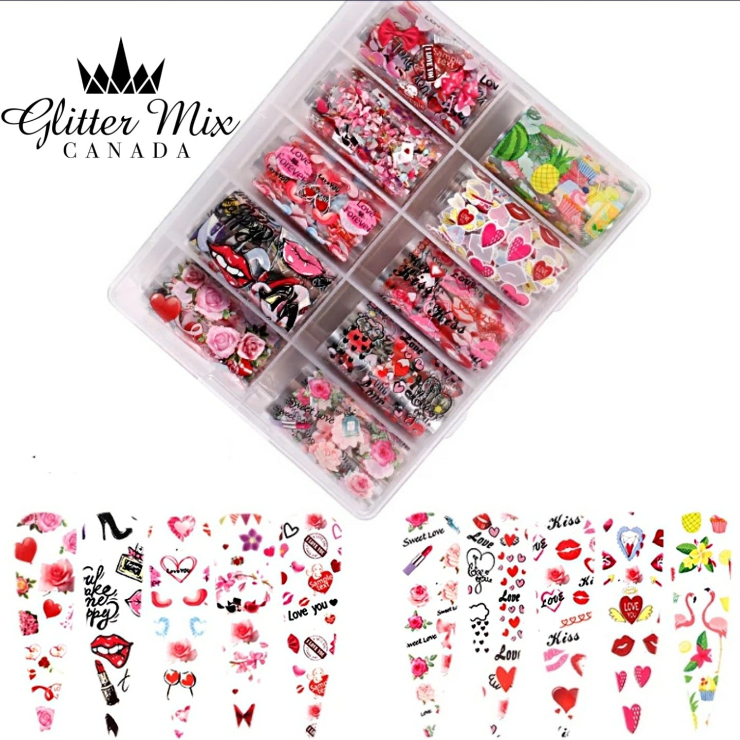 40-Love & Kisses Foil