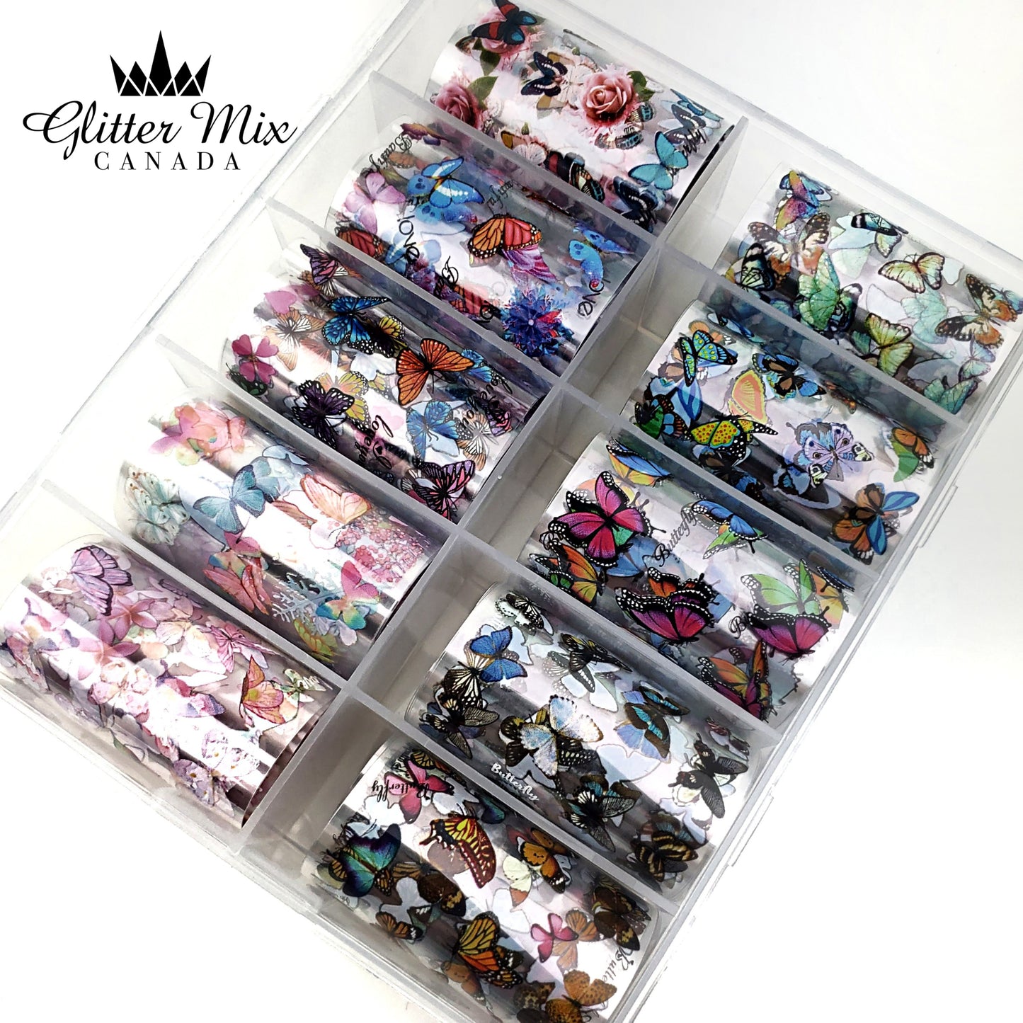 20-Butterflies Foils