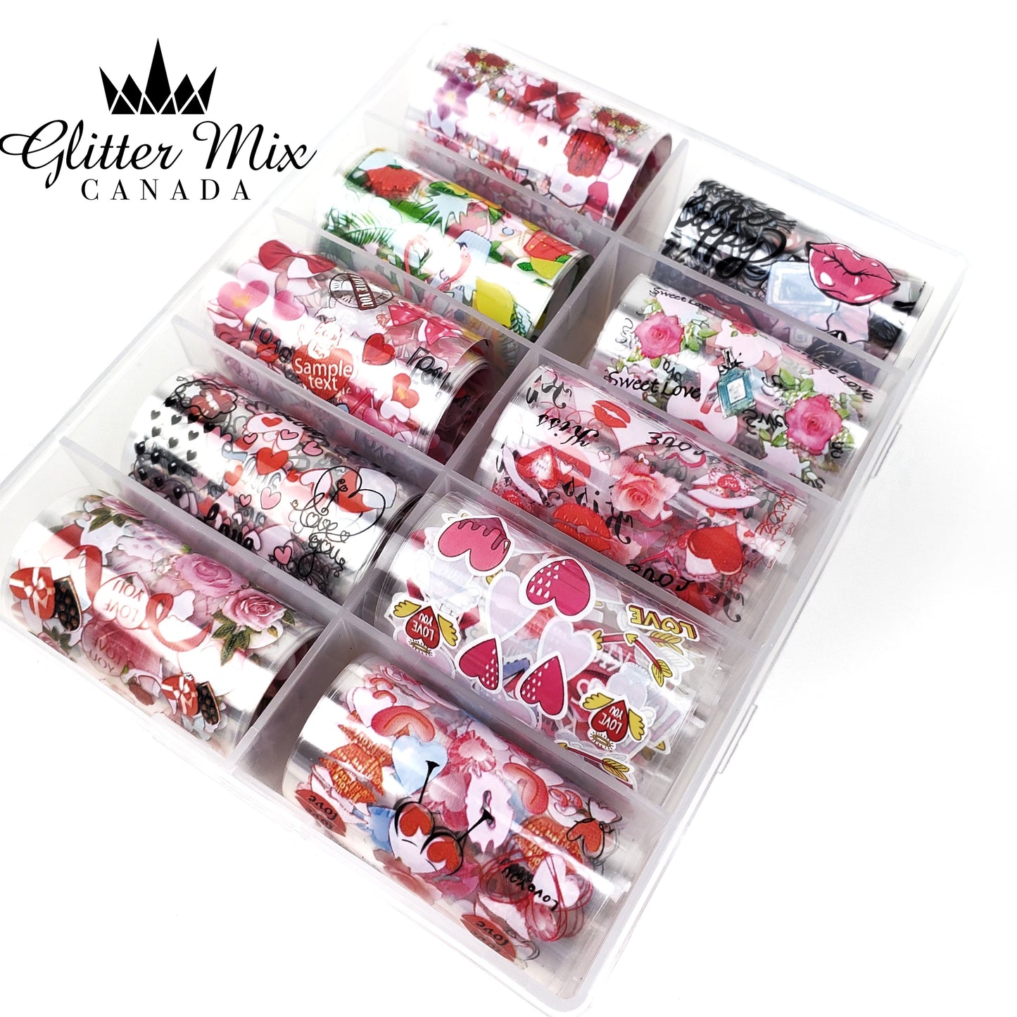 40-Love & Kisses Foil