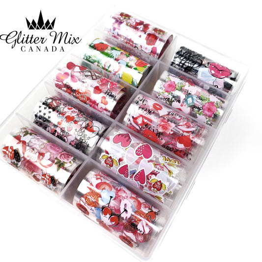 40-Love & Kisses Foil