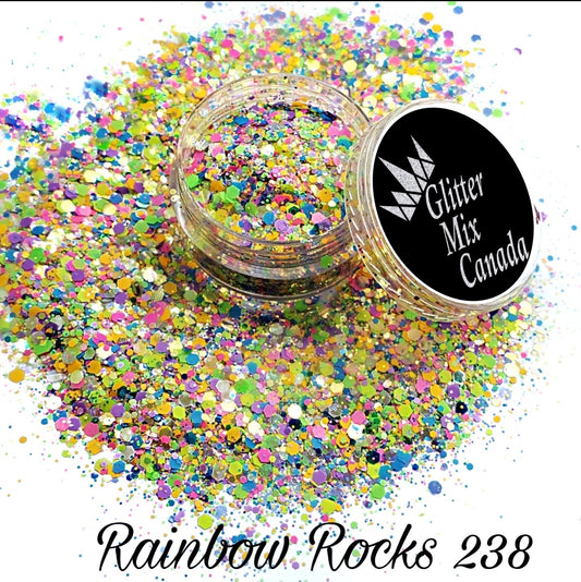 129 Rainbow Rocks( Summer Garden)
