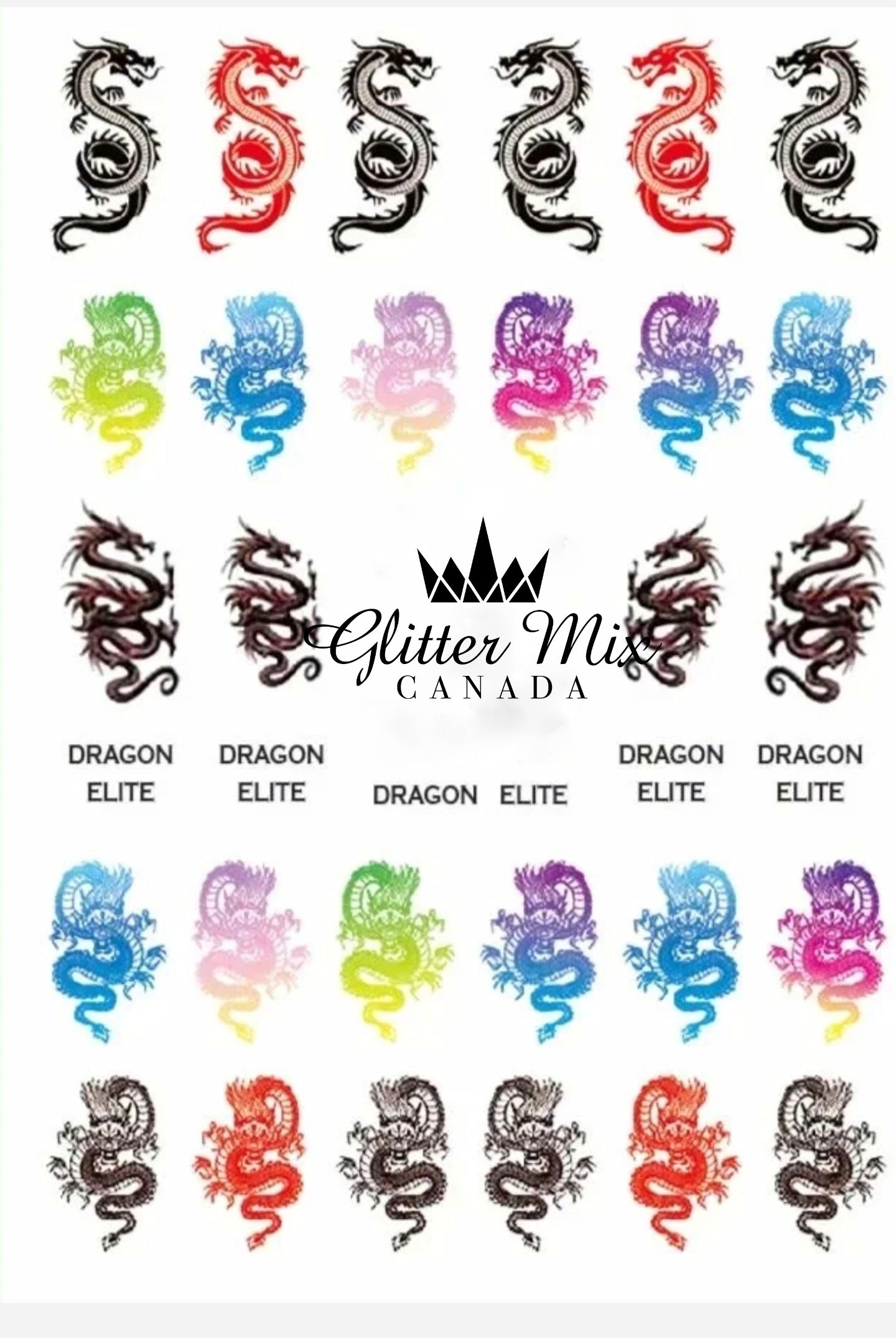 178-Sticker Decals - Dragon