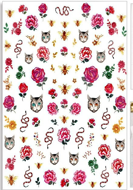 187-Sticker Decals - Cute Cats