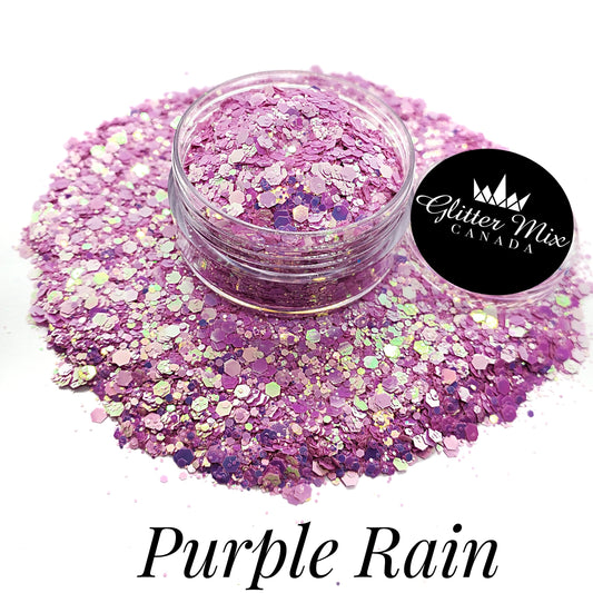 008 Purple Rain- Glitters