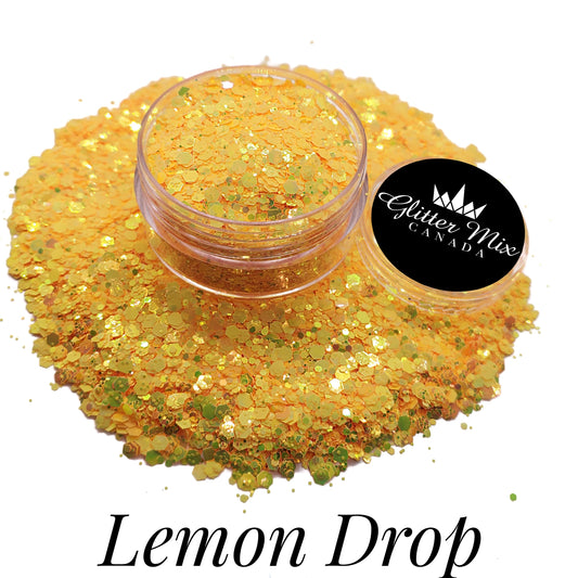 004 Lemon Drop -Glitters