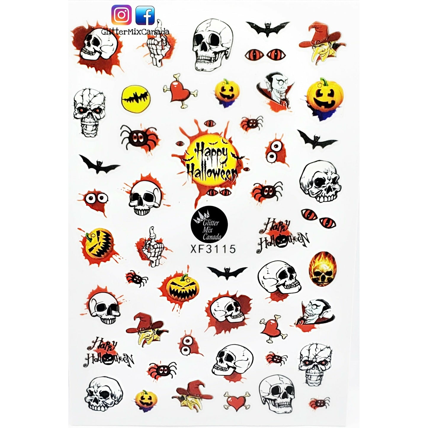 032-Sticker Decals - Halloween
