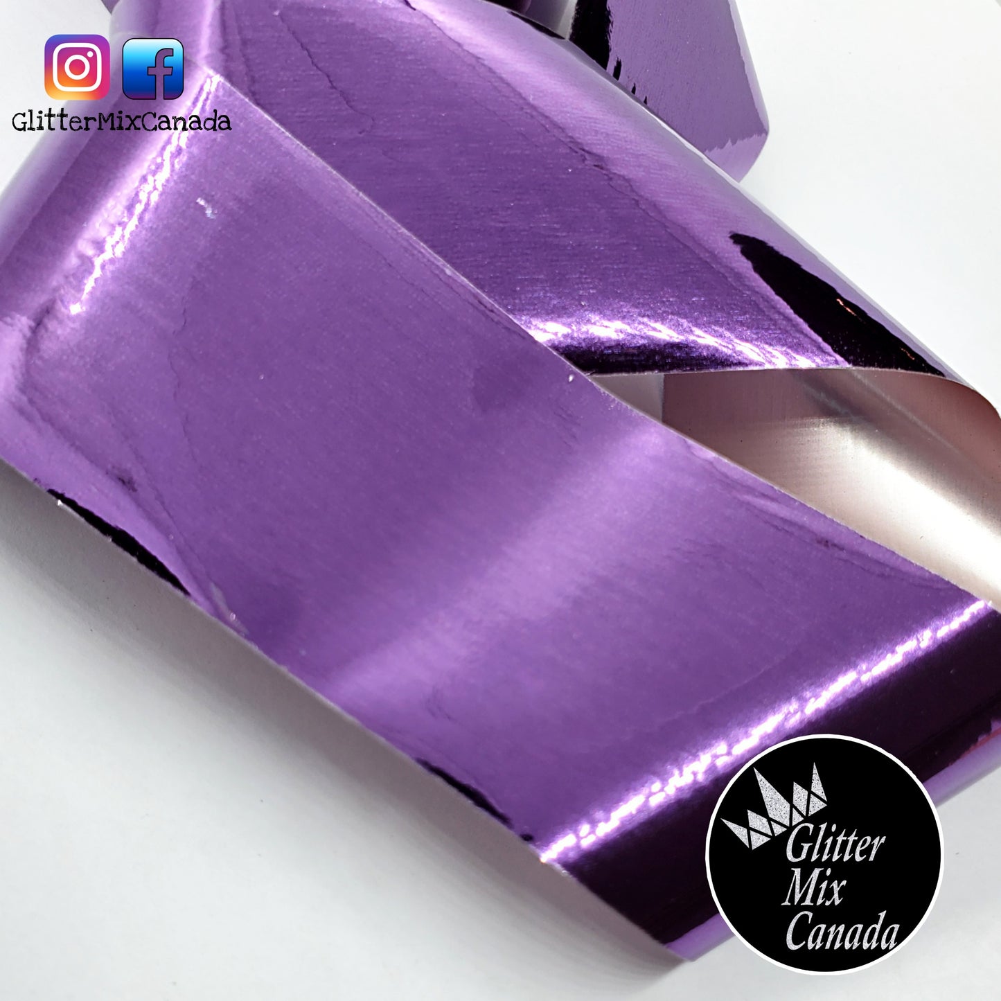 Purple Chrome Transfer Foil