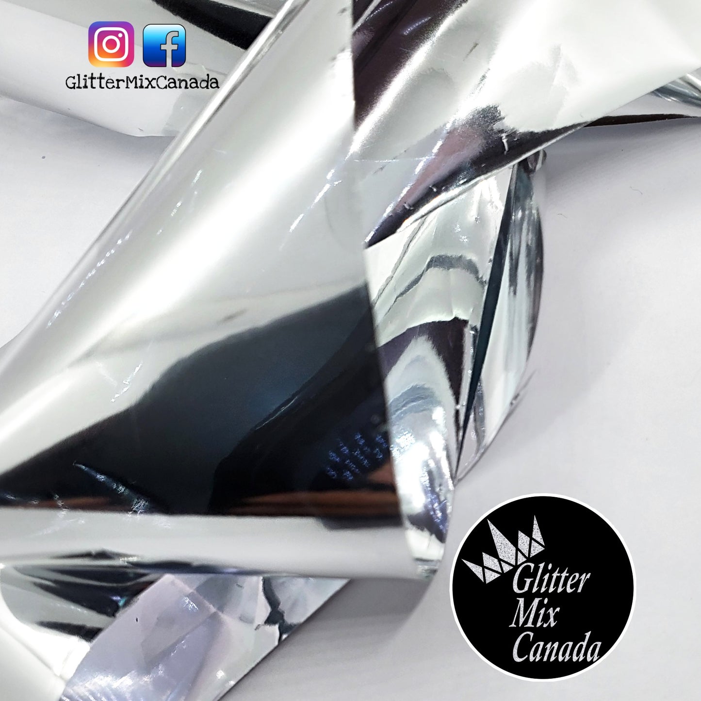 Silver Chrome Transfer Foils