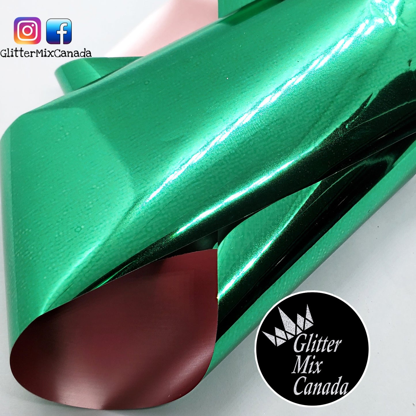 Green Chrome Transfer Foil