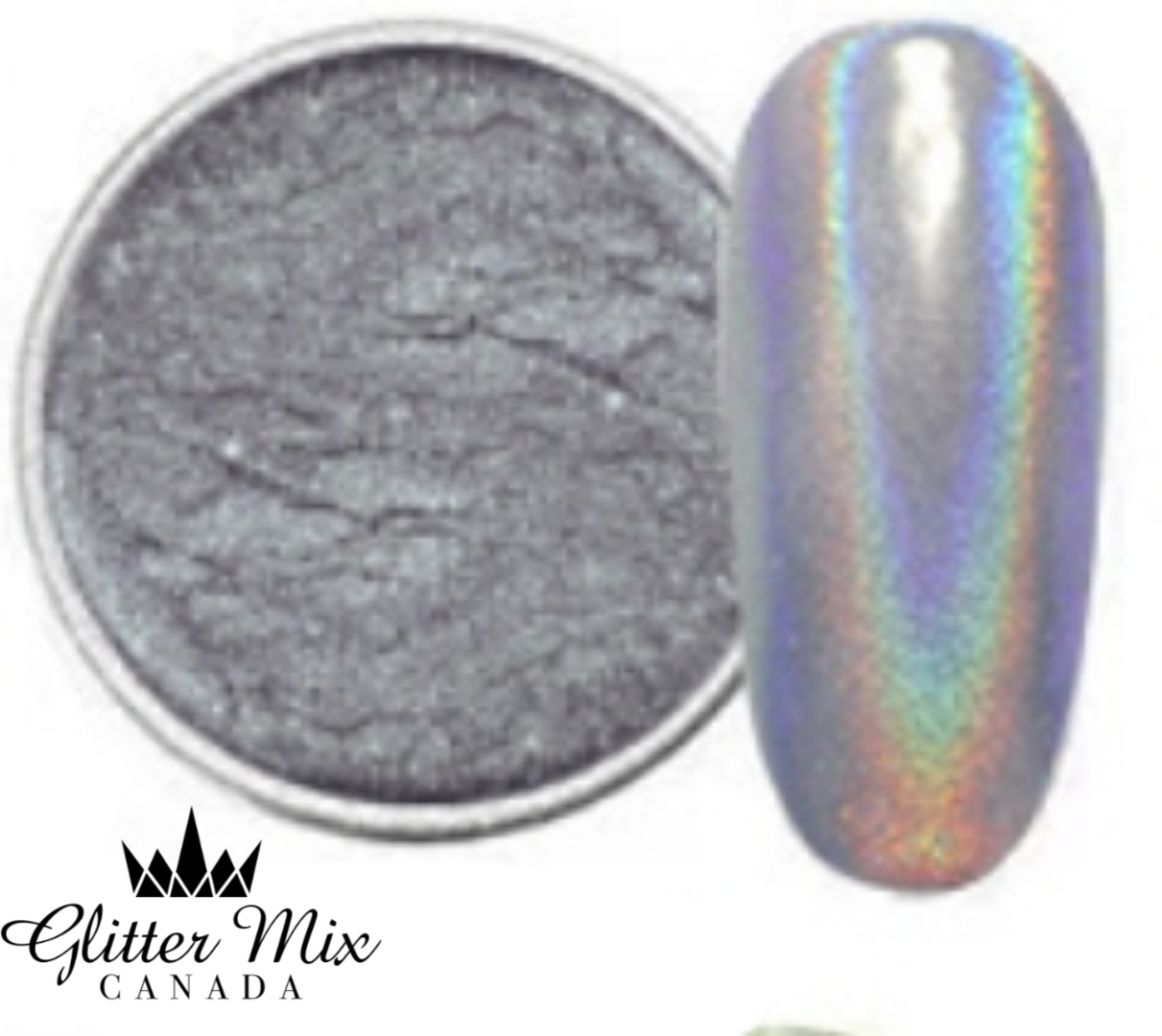 Silver Holo Chrome