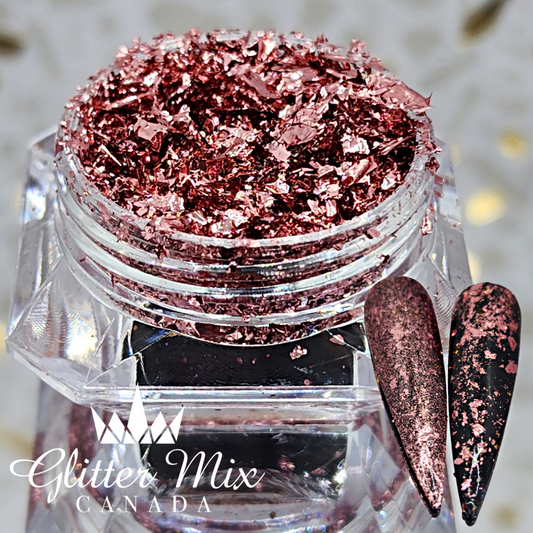 Pink Chrome Flakes-6