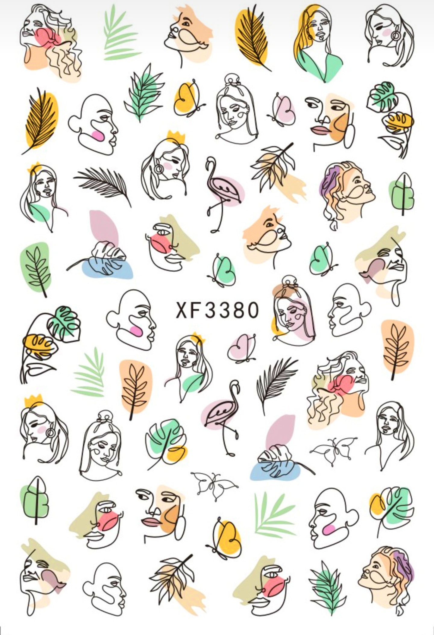 122-Sticker Decals -Pretty Faces