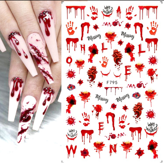 040-Sticker Decals - Halloween