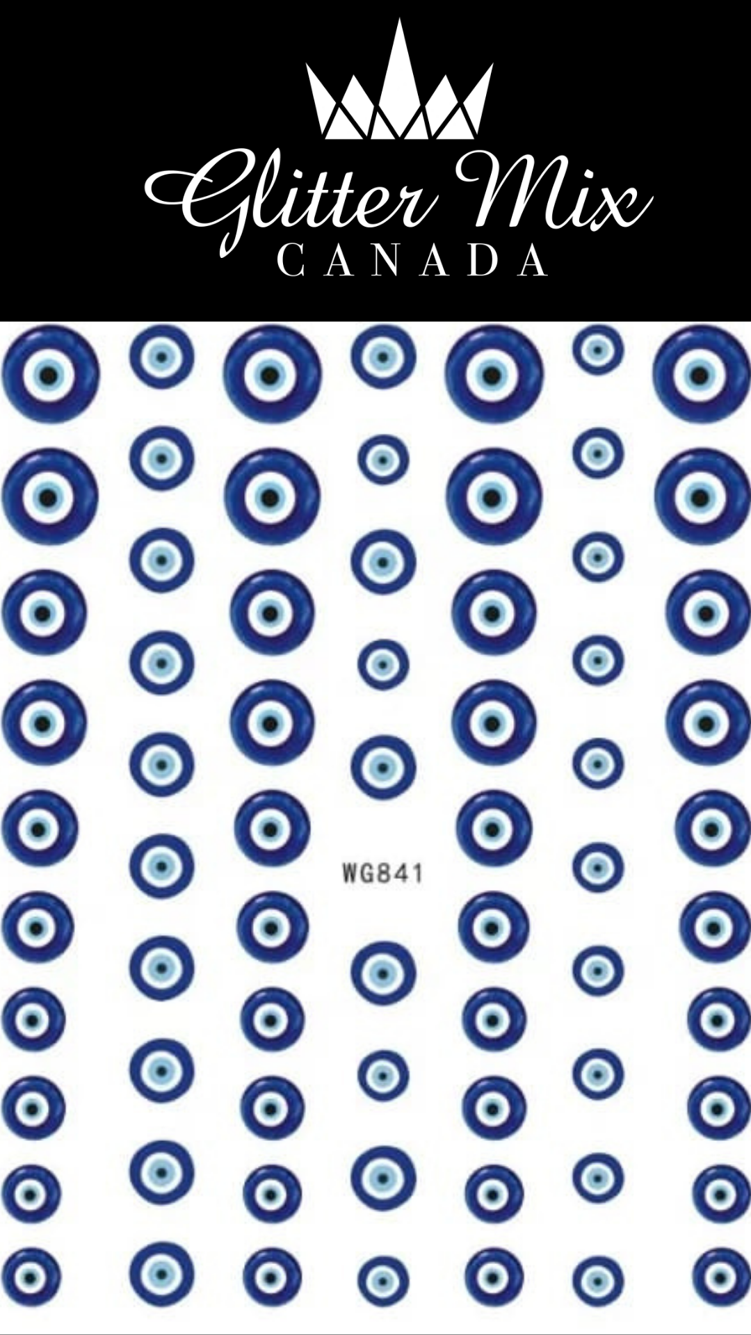 071-Sticker Decals -Evil eye