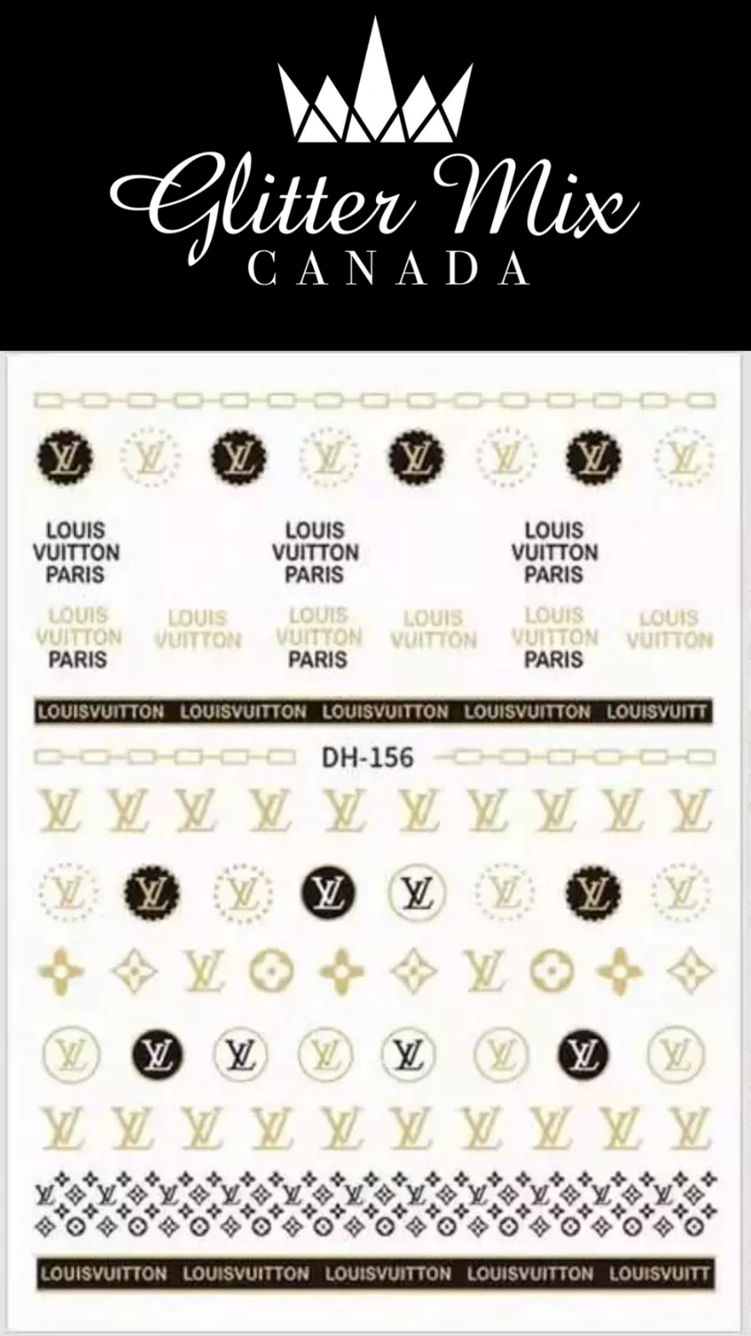 100-Sticker Decals - Luxury Inspired