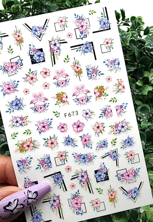 Sticker Decals - Floral