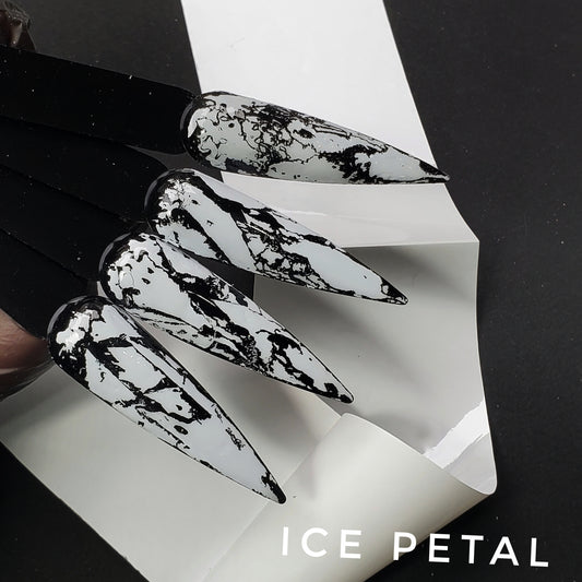 Ice Petal -White foil