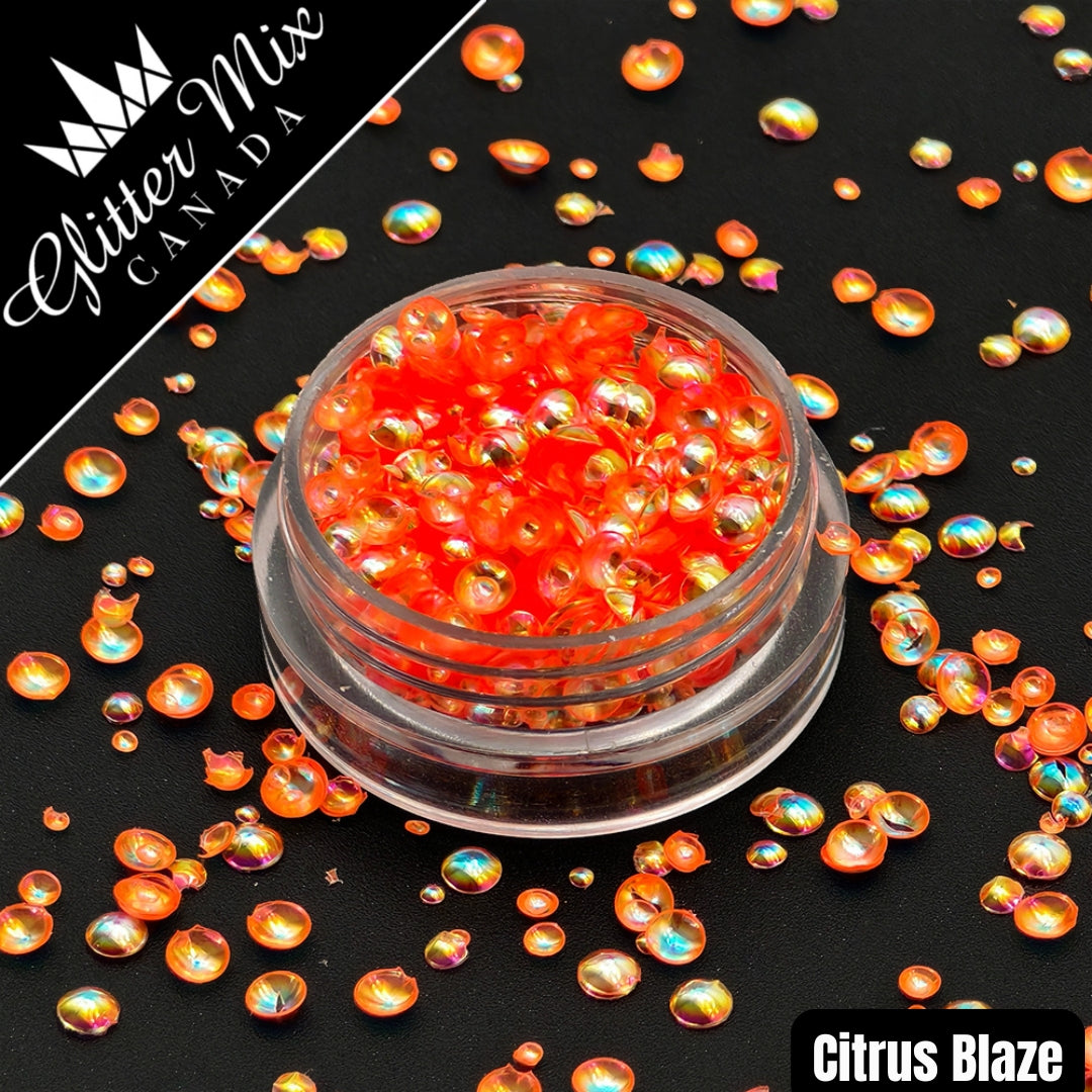 Citrus Blaze -3D Bubble Glitter