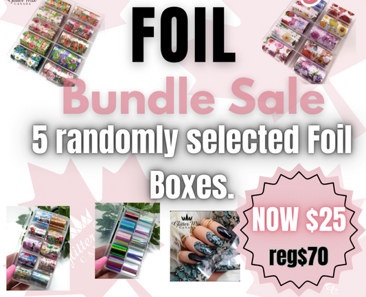 5 Foil Box Sale!!