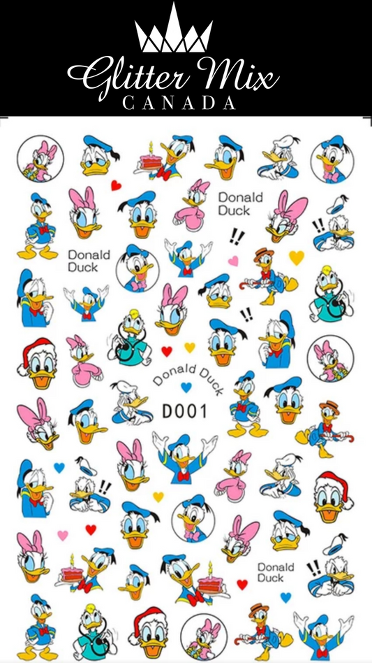 085-Sticker Decals -Donald Duck