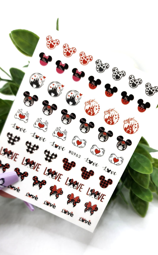 214-Sticker Decals - Mickey