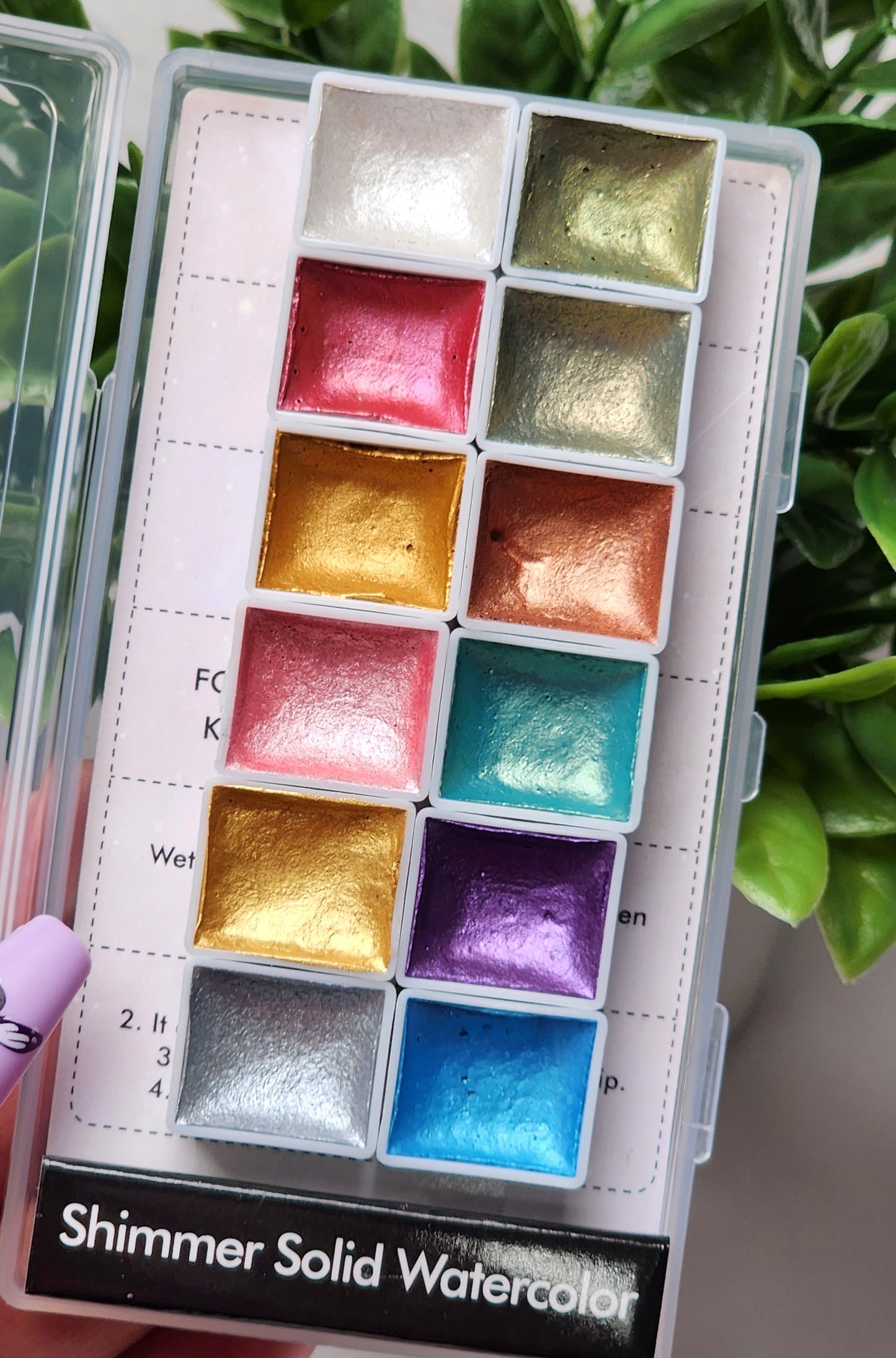 Pearl Shimmer water color set