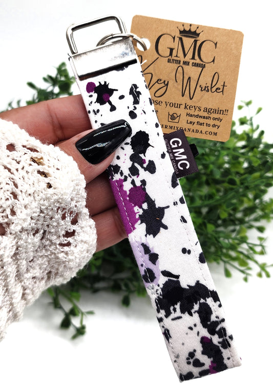 Color Splash-Key Wristlet