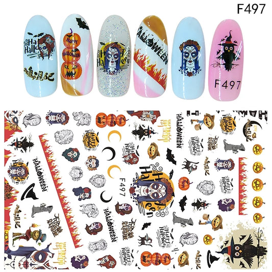 026-Sticker Decals - Halloween