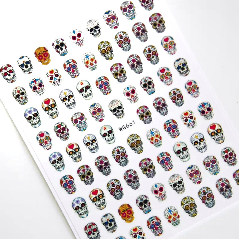 210-Sticker Decals - Skulls