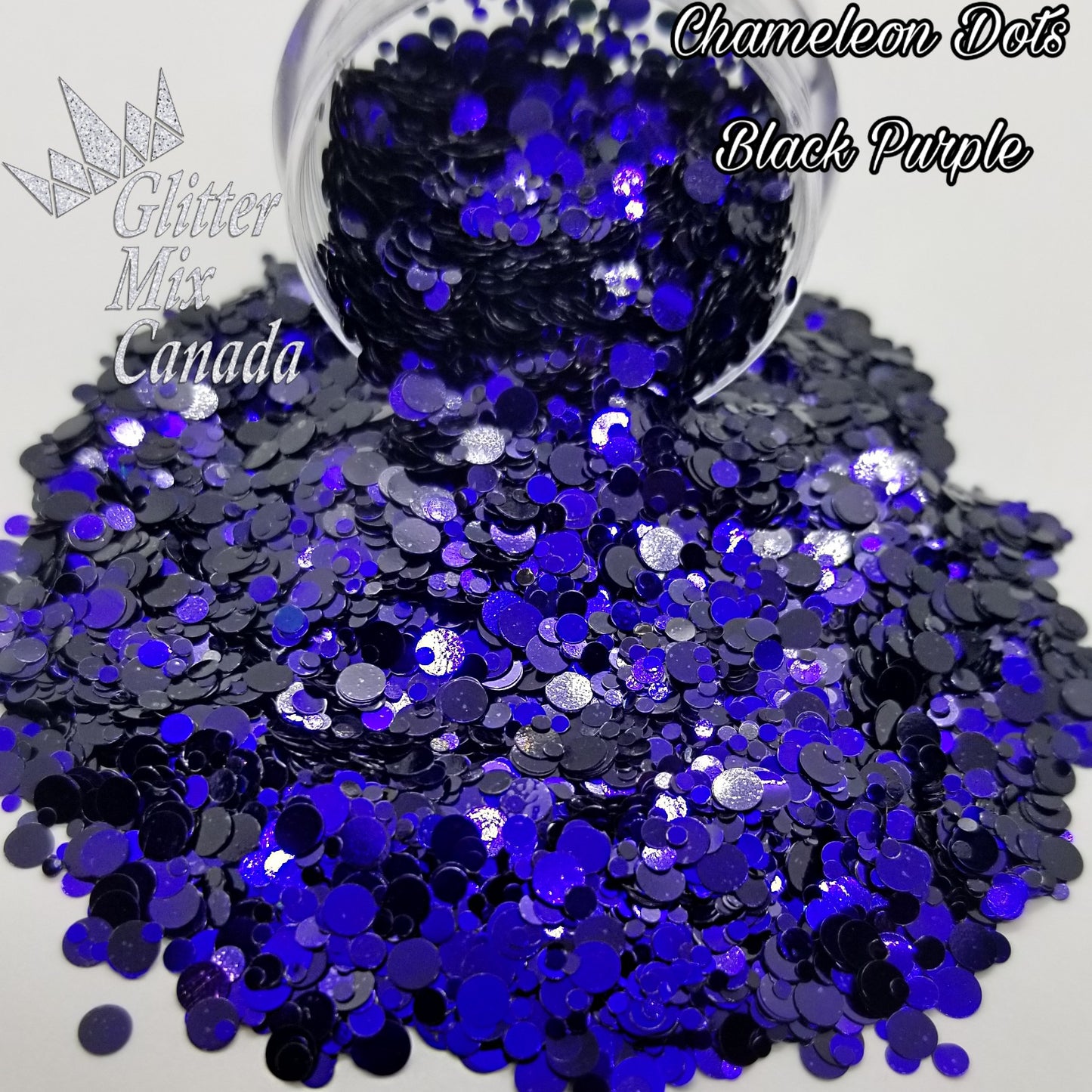005 Chameleon  Black Purple DOTS