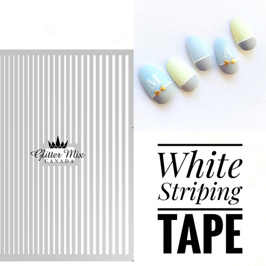 203-White Striping Tape