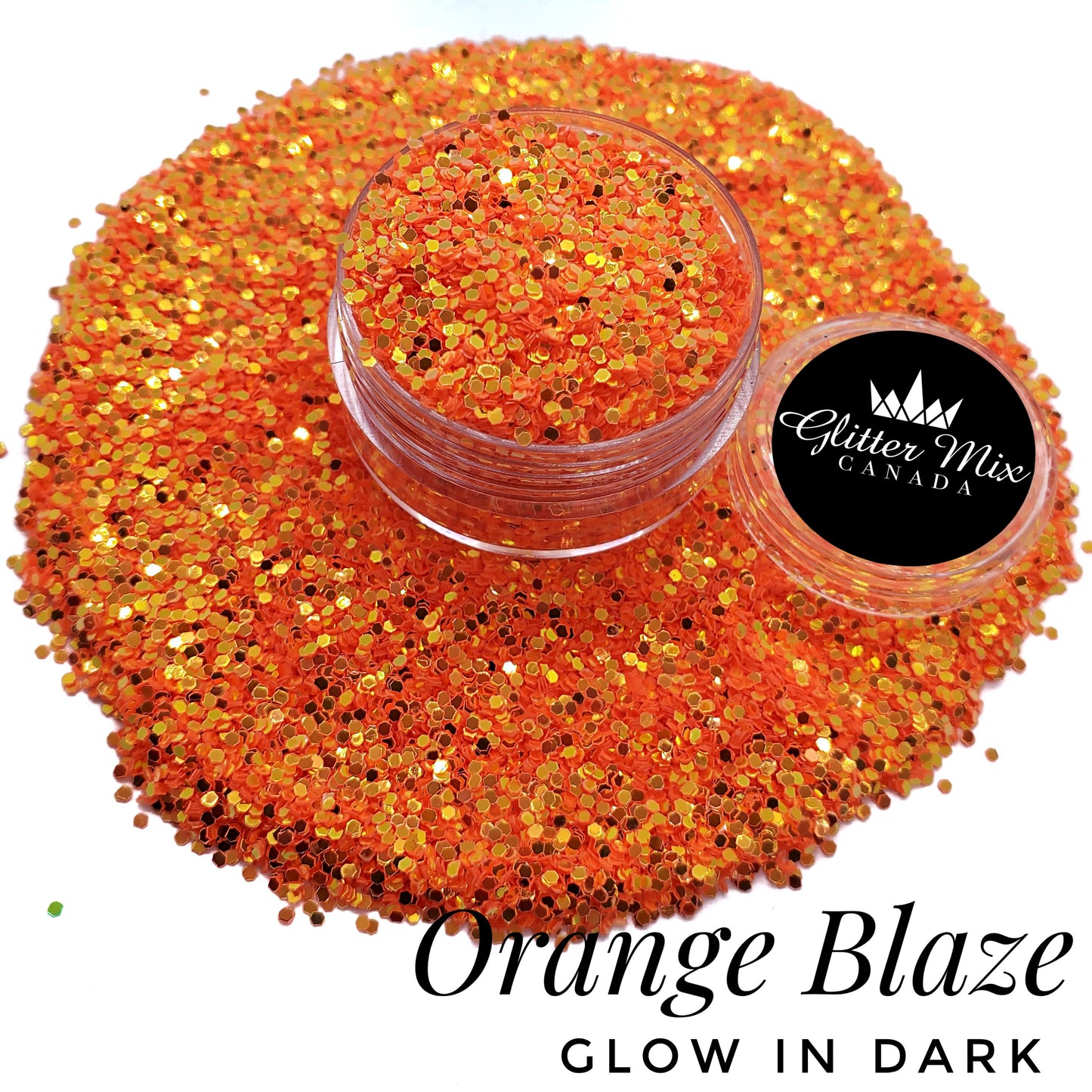 057 Orange Blaze (Glow In Dark )