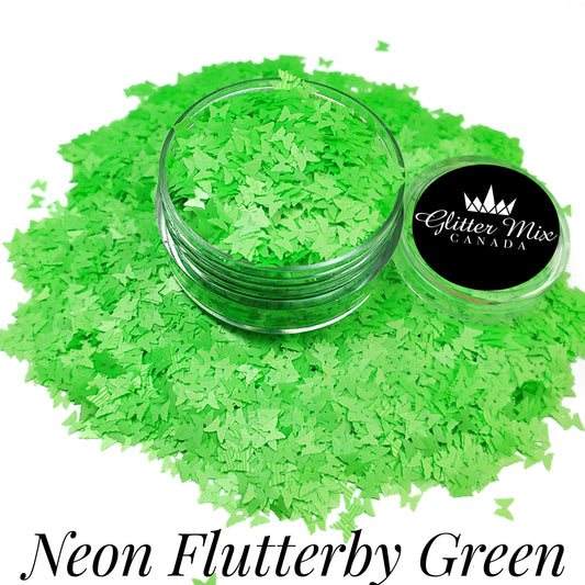 117-Neon Flutterby Green