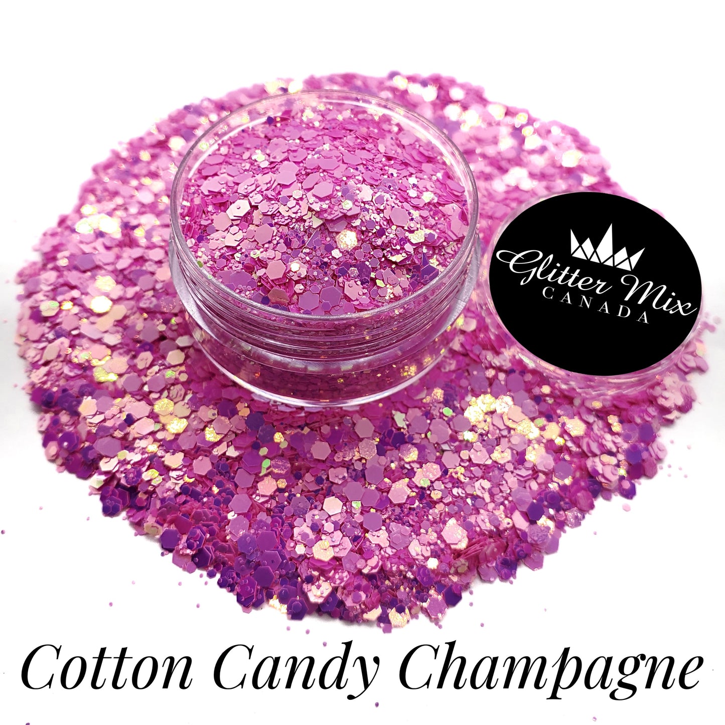 316 Cotton Candy Champagne - Glitters