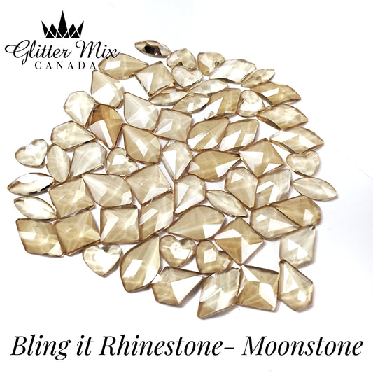 Bling it on- Moonstone (60Pieces)