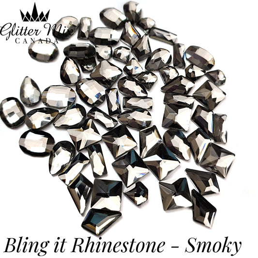 Bling it on- Smoky (60Pieces)