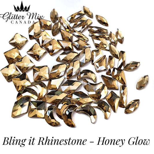 Bling it on- Honey Glow (60Pieces)