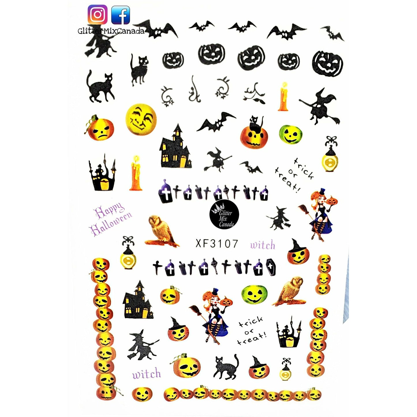 042-Sticker Decals - Halloween