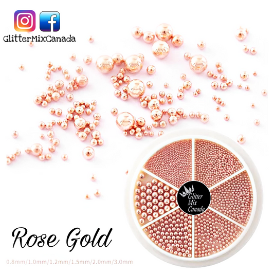 Caviar Beads Rose Gold