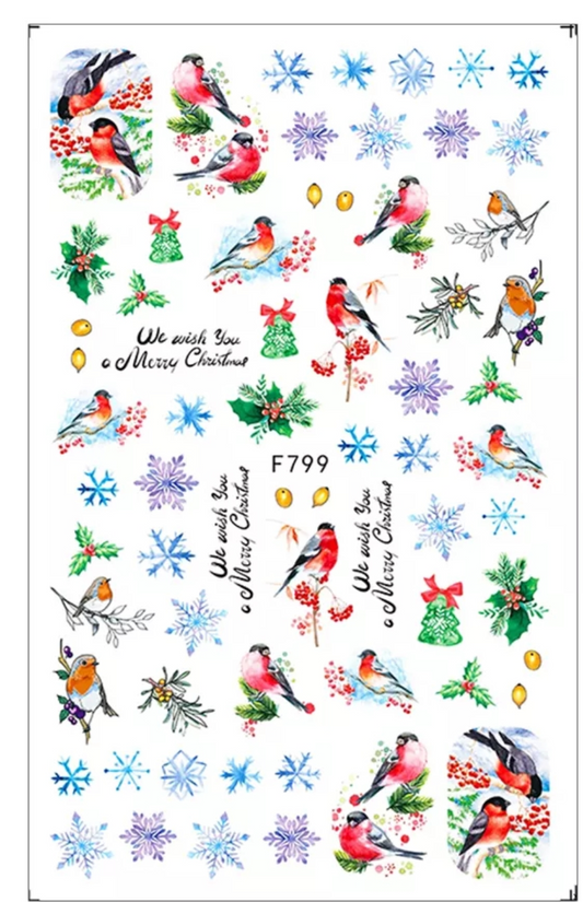 052-Sticker Decals - Birds