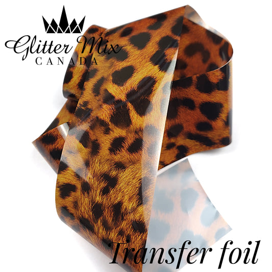 Leopard Fur Transfer Foil