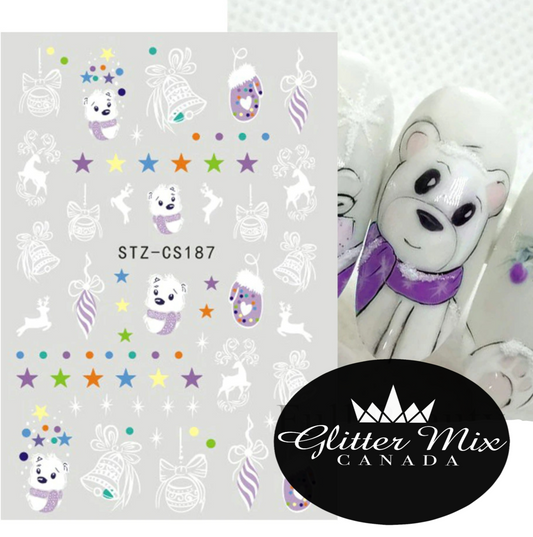 048-Sticker Decals -Polar Bear